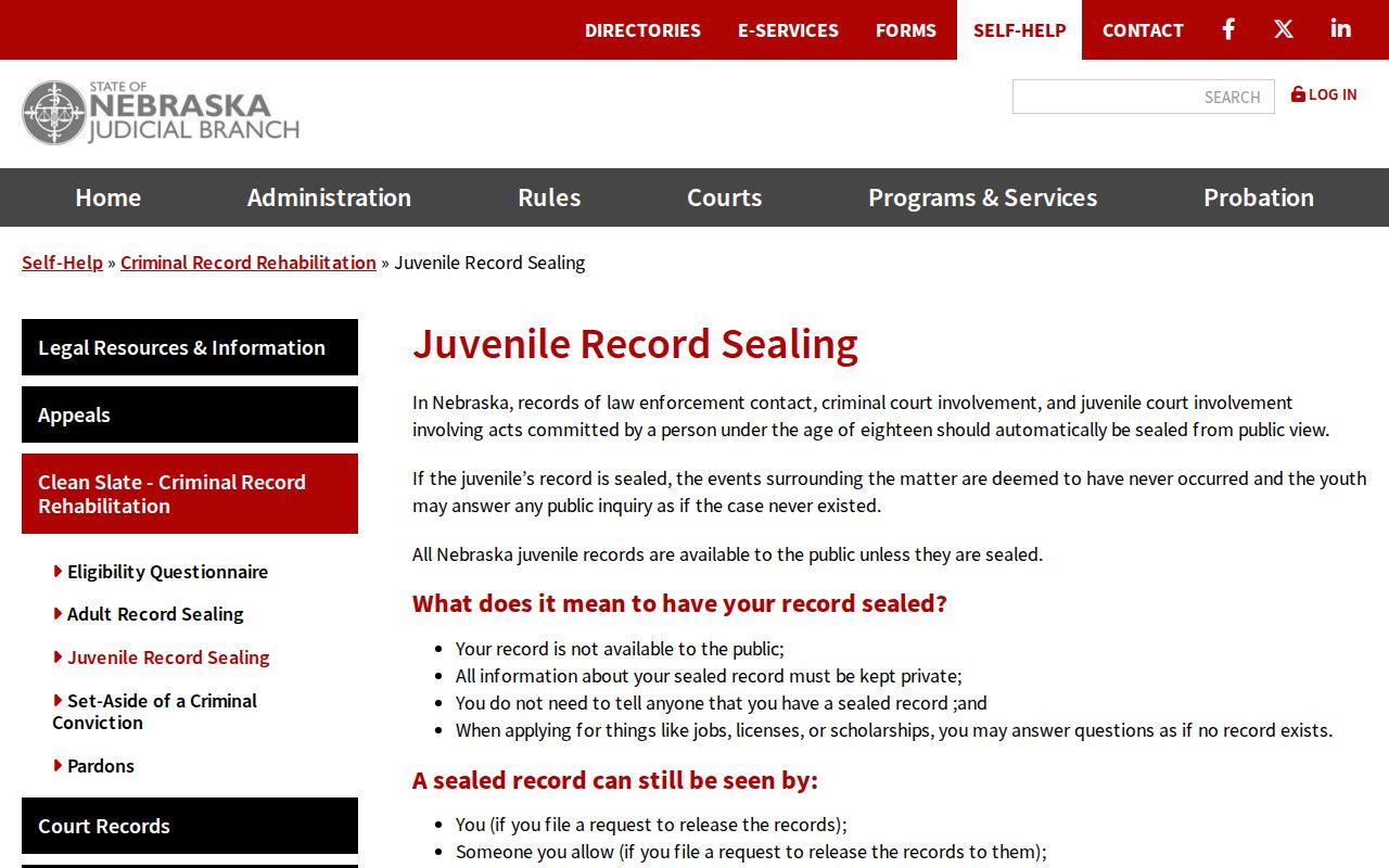 York criminal docket juvenile sealing procedure information, 1280 by 800 pixels