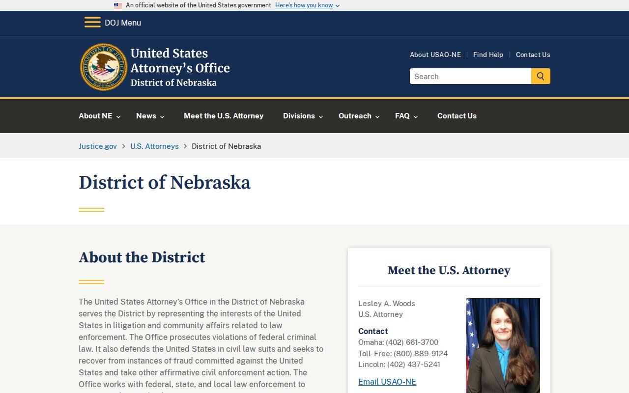 Gresham court record distinction from United States Attorney federal records
