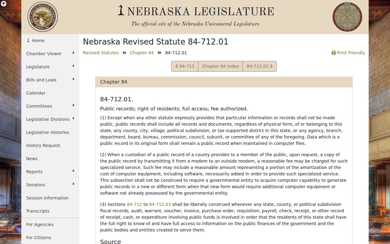 McCool Junction court record Nebraska public-record definition