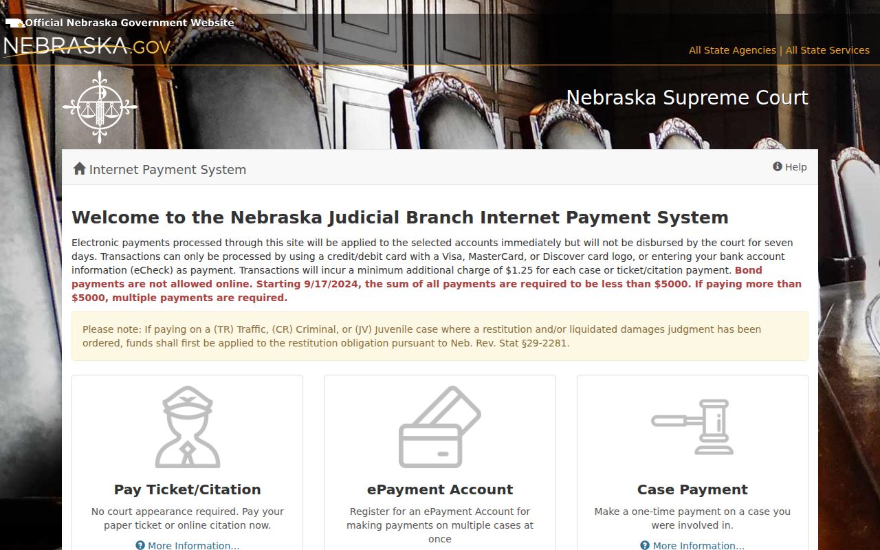 York County traffic court record safe court payment address